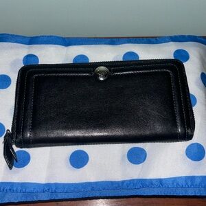 Coach wallet leather